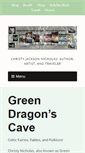 Mobile Screenshot of greendragonartist.com